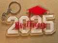 Senior Keychain Engraved and layered